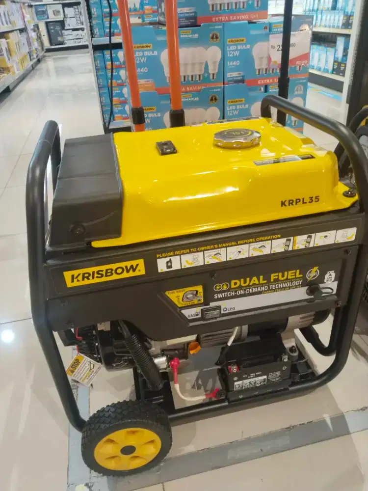 GENERATOR 3500W 1PH OPEN KRP35