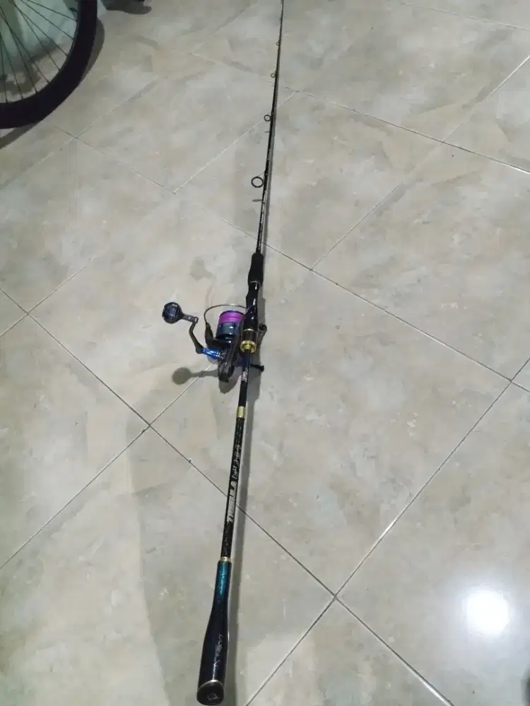 Full satu set joran daido trisula dan Rell nya