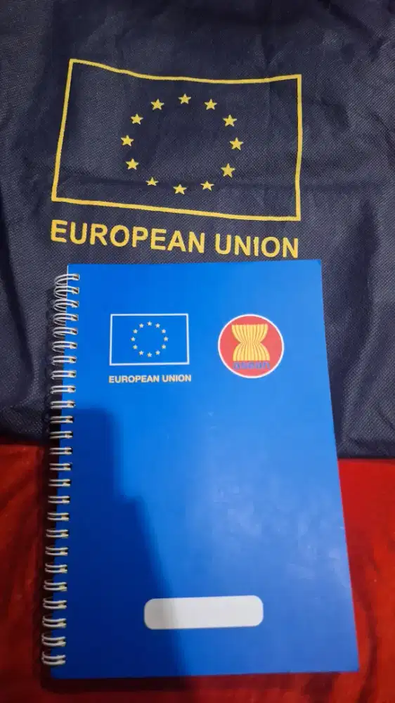 European Union book- Note book - Buku agenda New