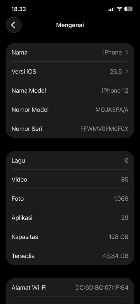 Ip 12 128GB / IBOX
