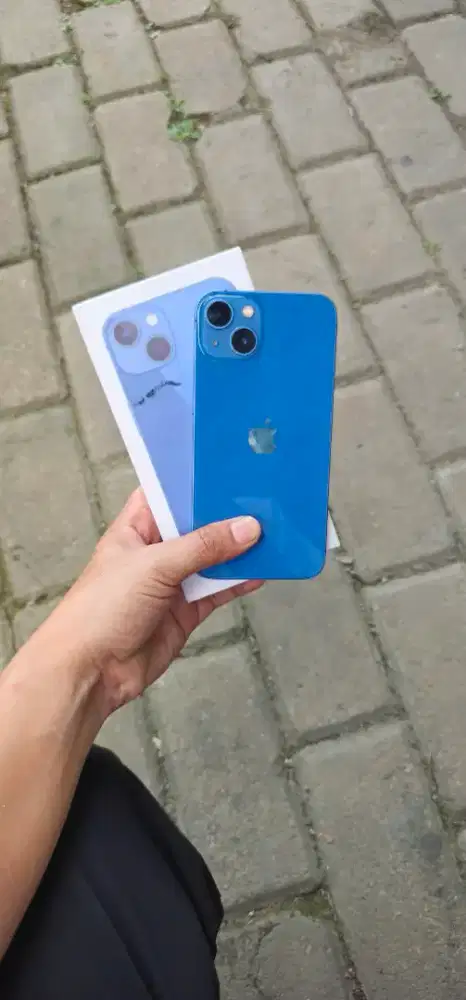 Iphone 13 128 Gb blue bh94% all oprator siap pakai