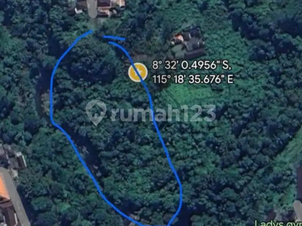 Dijual Tanah Bitera Gianyar Bali Cocok Untuk Villa, Kawasan Zona Kuning