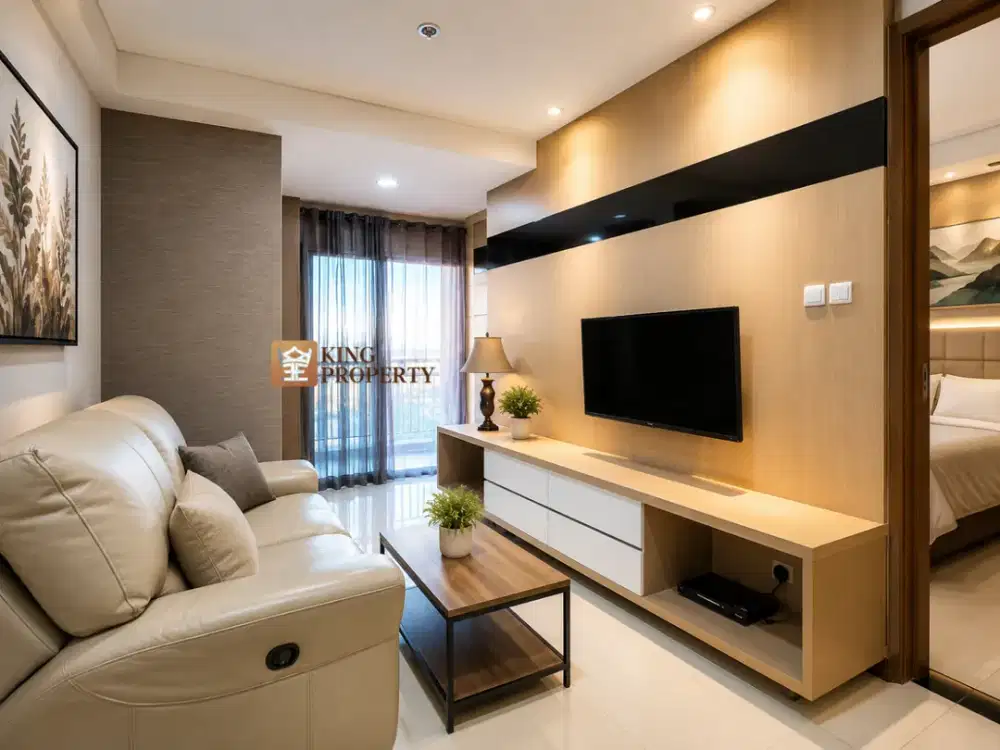 Elegant Modern Design 2BR Green Bay Pluit | Full Furnished | Sea View & Infinity Pool Lifestyle