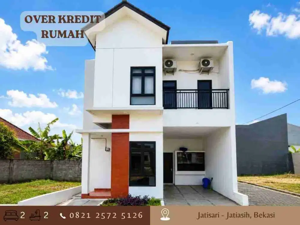Rumah OVER KREDIT 2LT 80JT dkt Tol di Jatisari Jatiasih Bekasi