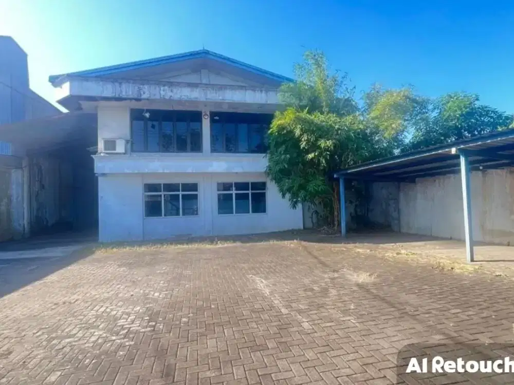 Dijual Gudang Ex Pabrik Raya Kletek Sidoarjo Strategis Siap Pakai