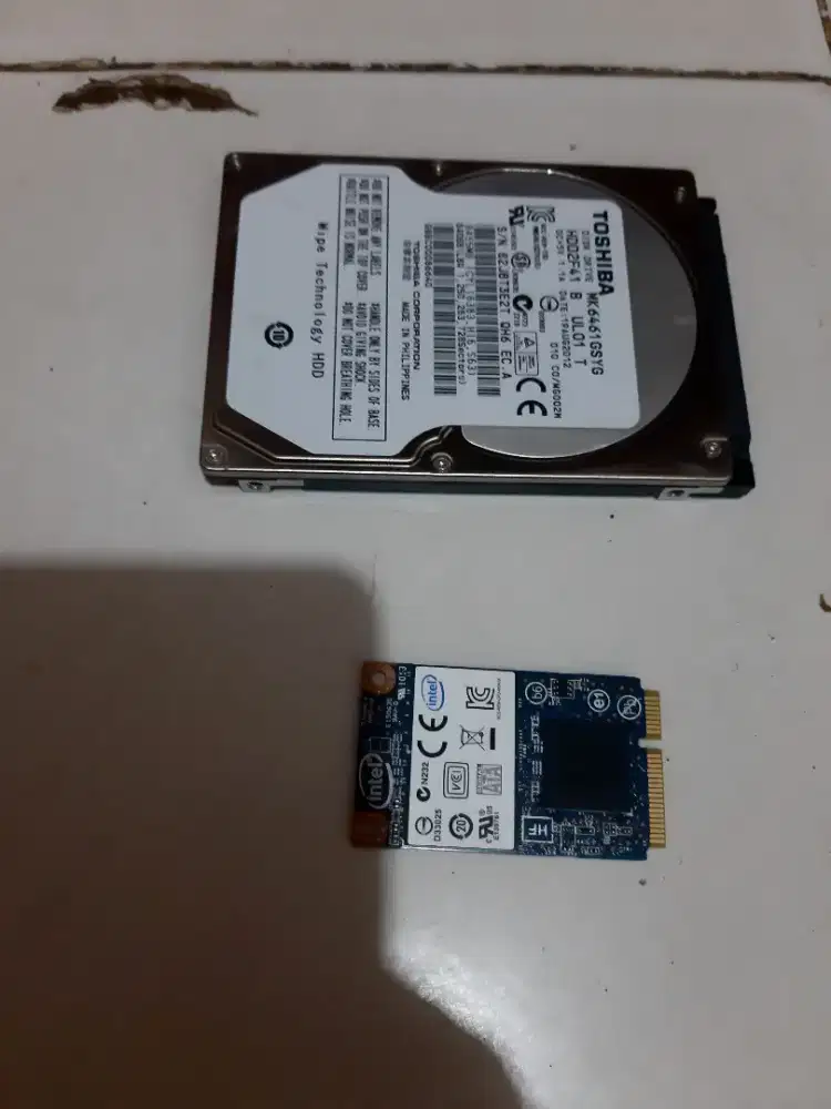 Hardisk dan ssd laptop