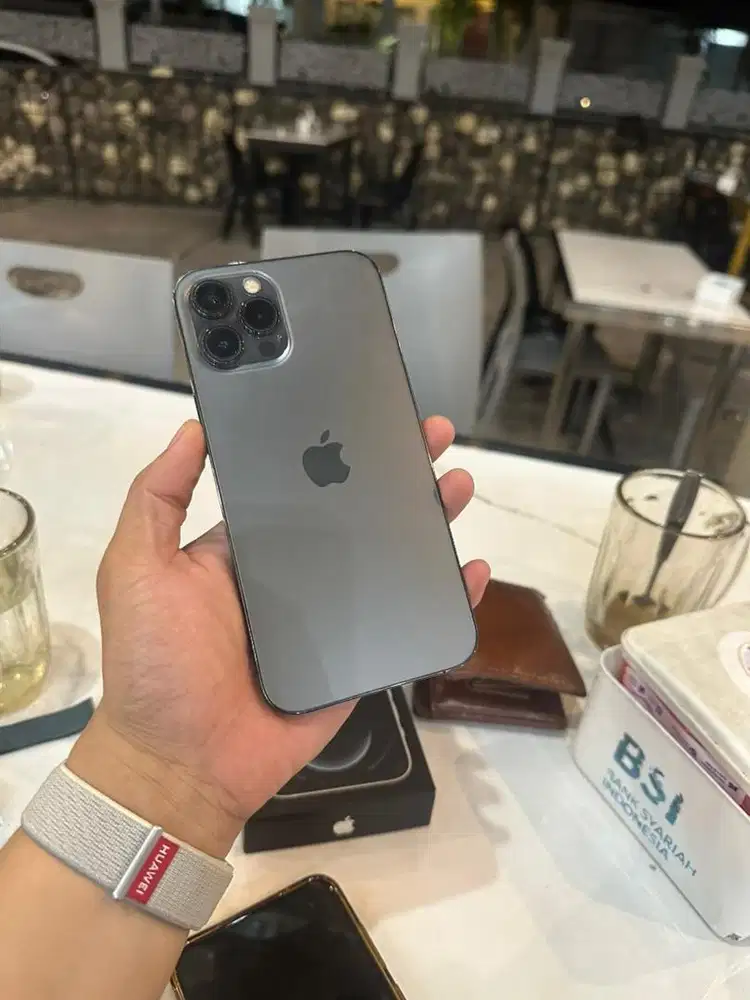 Iphone 12 Promax 256GB BH 88% Like New Fullset