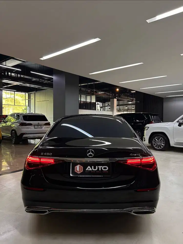 Mercedes Benz S450 2024 Hitam S450L AT Mercy Km12rb Nik 2023 B20JHA