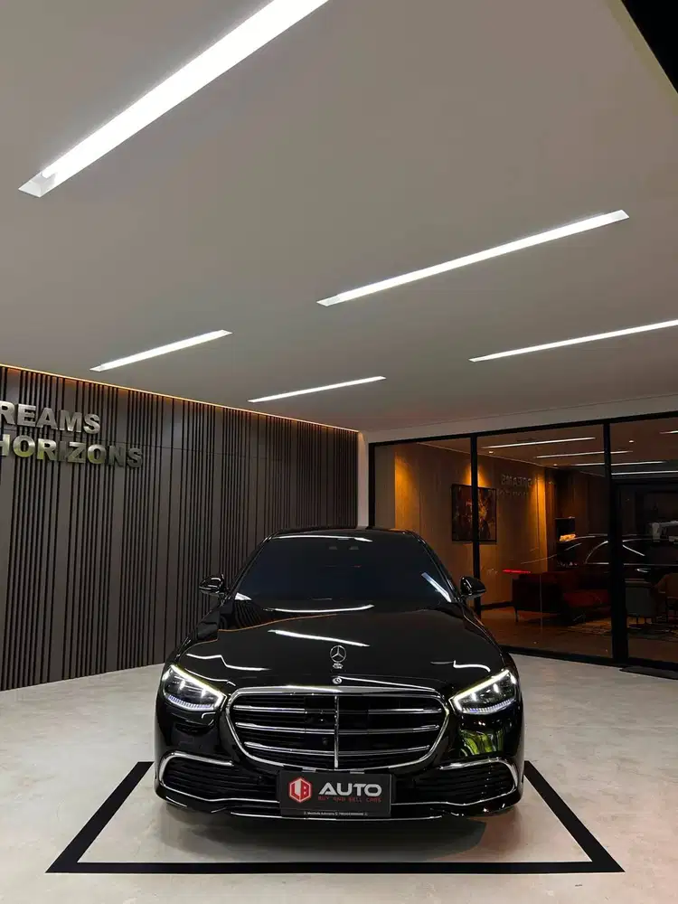 Mercedes Benz S450 2024 Hitam S450L AT Mercy Km12rb Nik 2023 B20JHA