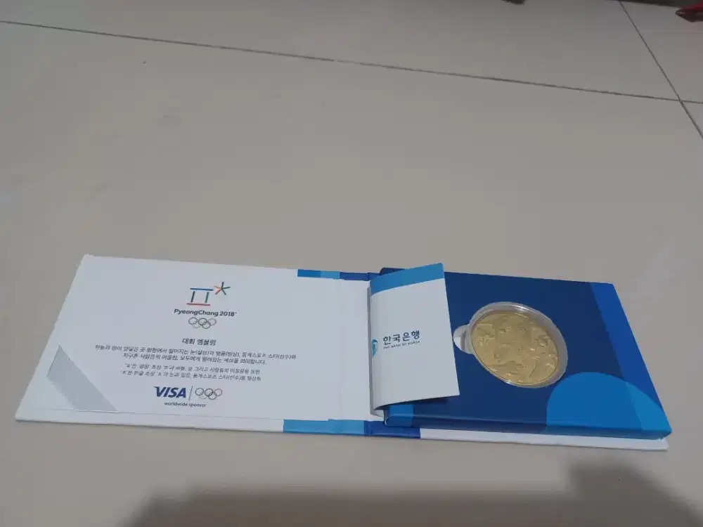 Coin olimpiade korea selatan