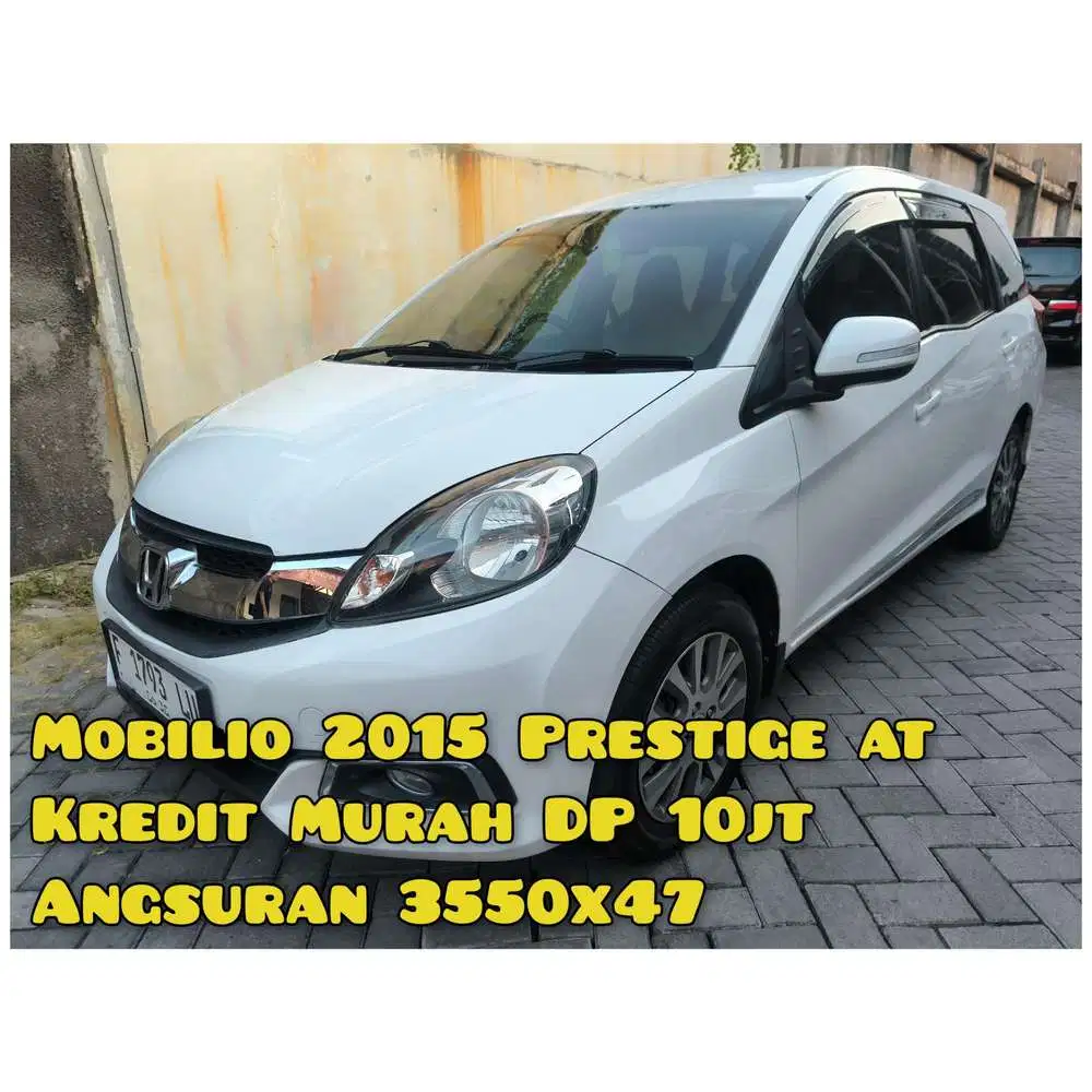 Mobilio Prestige Metik 2015 Putih Km70Rban