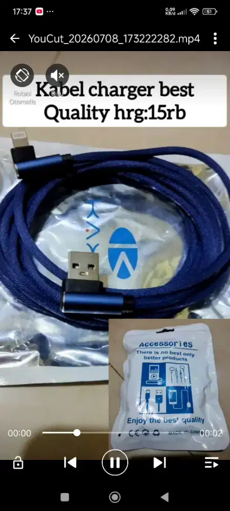 Perlengkapan aksesoris hp