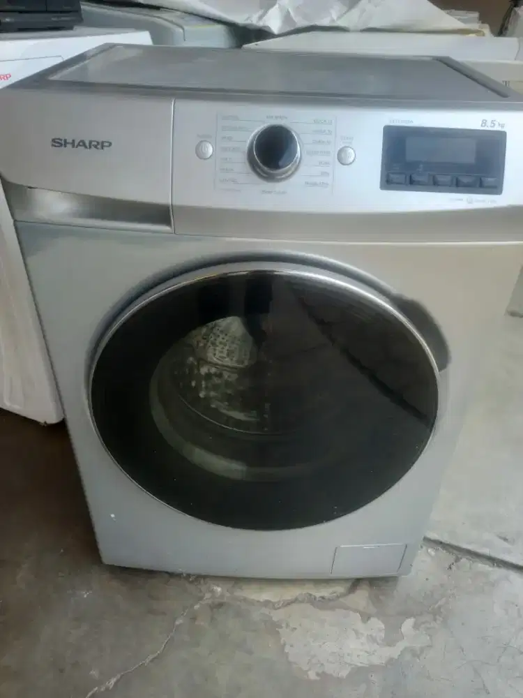 Mesin Cuci Sharp Front Loading 8.5kg Mulus