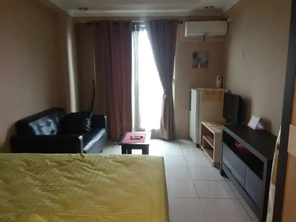 Disewakan apartemen studio murah