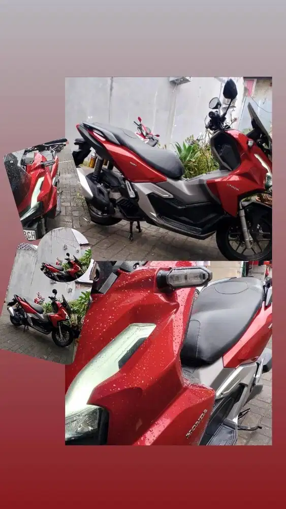 Dijual ADV 160cc CBS merah
