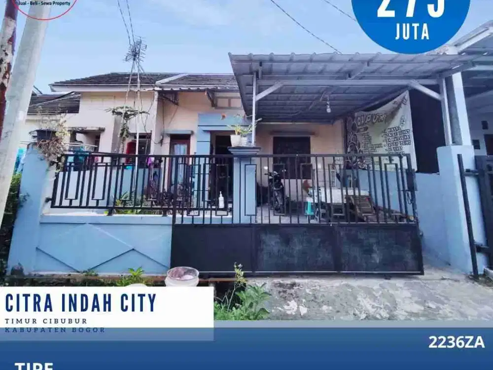 Rumah siap huni murah dicitra indah city