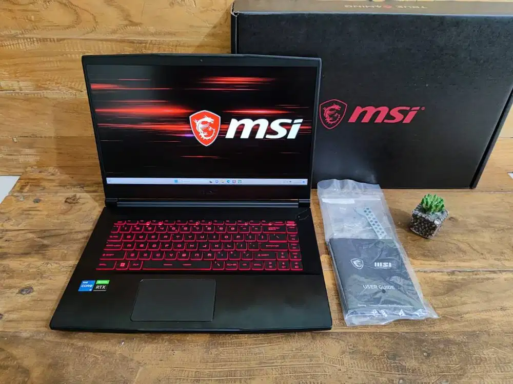 MSI GAMING GF63 THIN i5-11400H 16/512GB Nvidia RTX 3050 4GB FULSET
