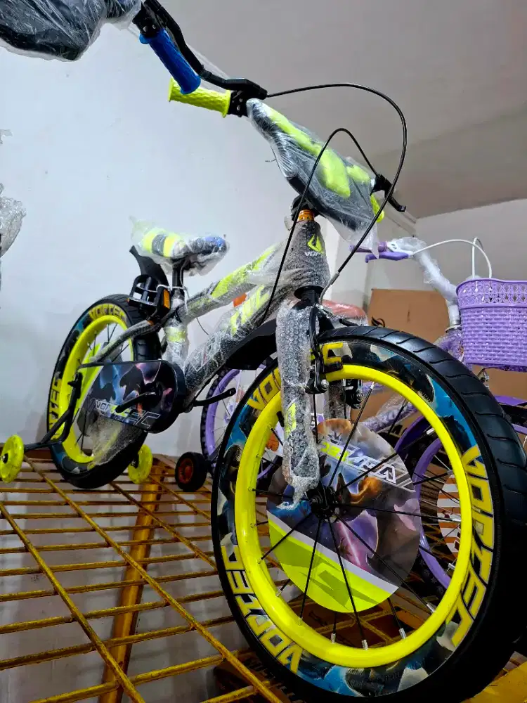 Sepeda Anak Sepeda BMX 18 Inch VORTEC ( BAN JUMBO 3.0 ) JURASSIC PARK
