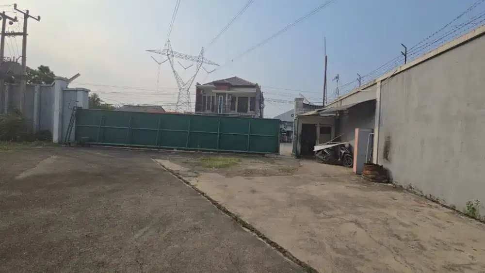 DIJUAL CEPAT TANAH DAN BANGUNAN PABRIK