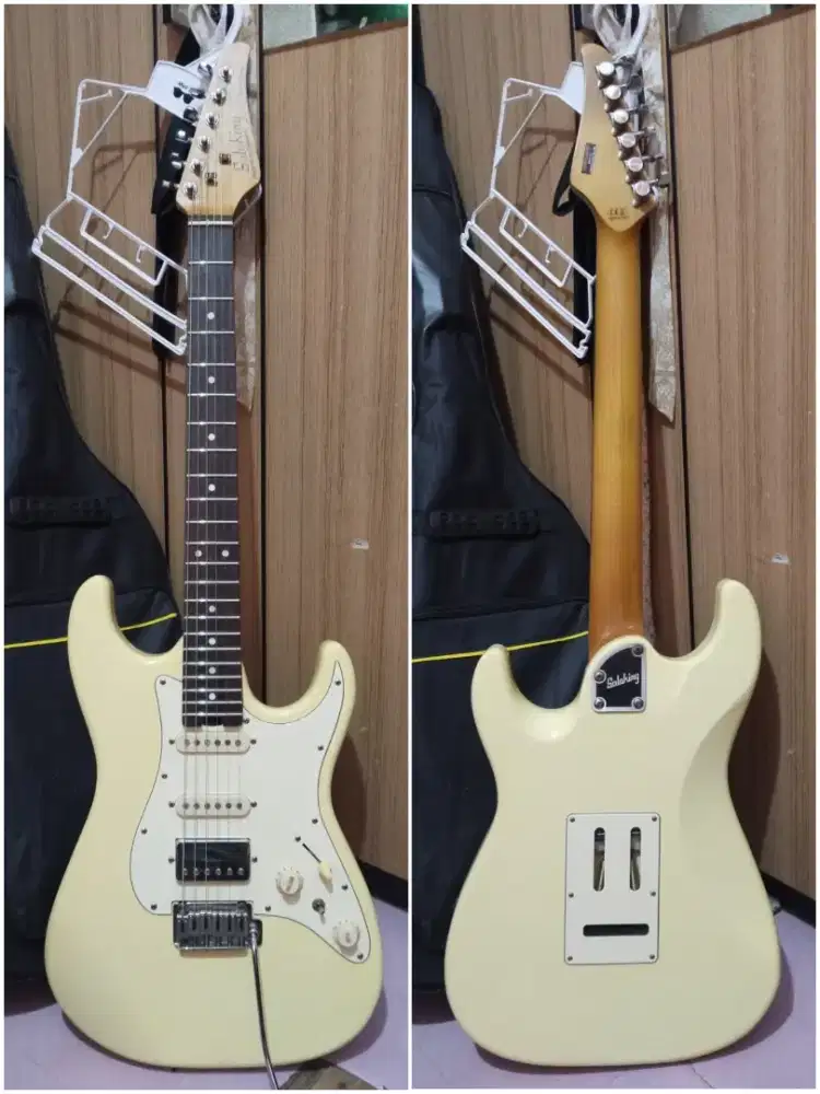 gitar elektrik ori soloking ms-1 mantap like new siap pakai nett