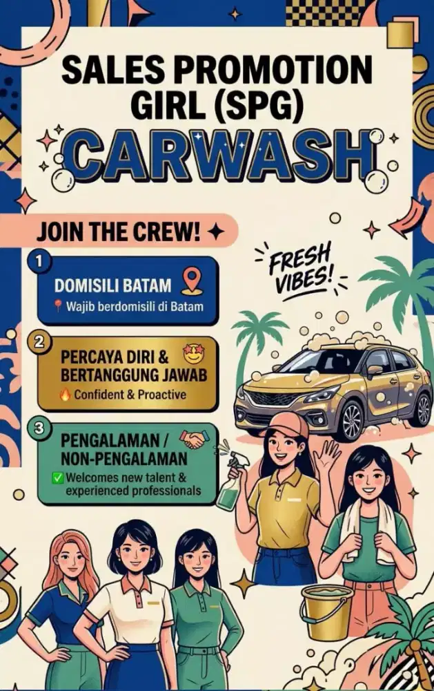 Lowongan Kerja Sales Promotion Girl (SPG)