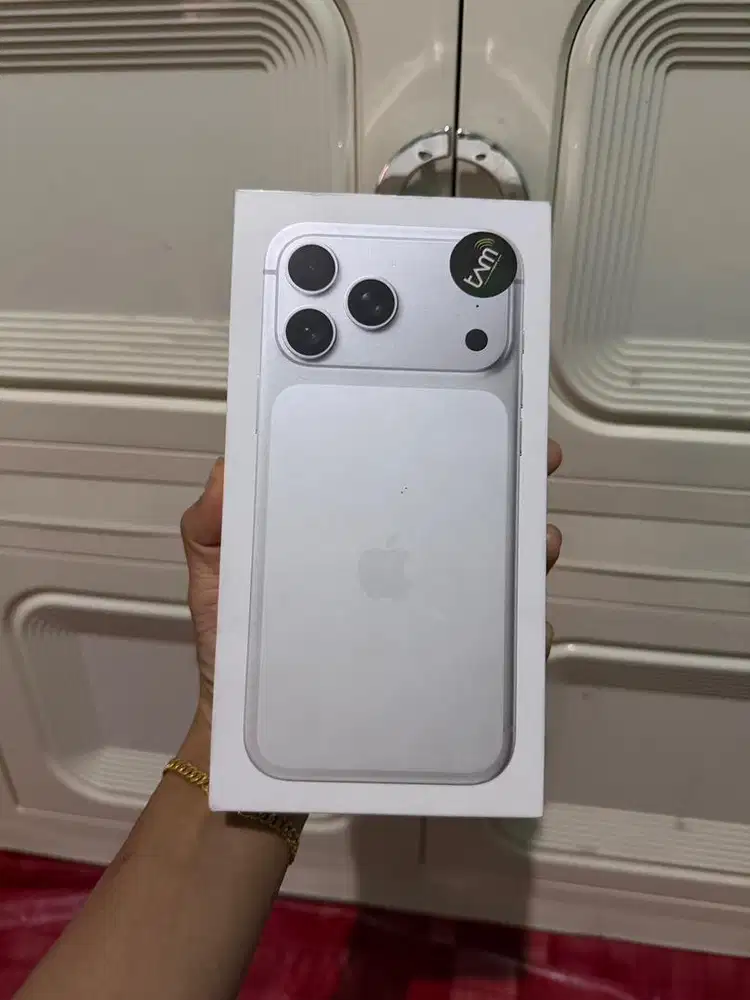 iphone 17promax silver 256gb baru