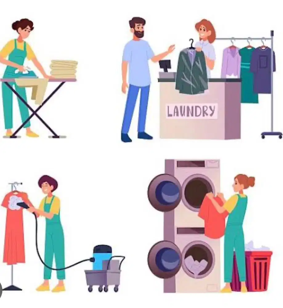 dicari cepat staff wanita laundry