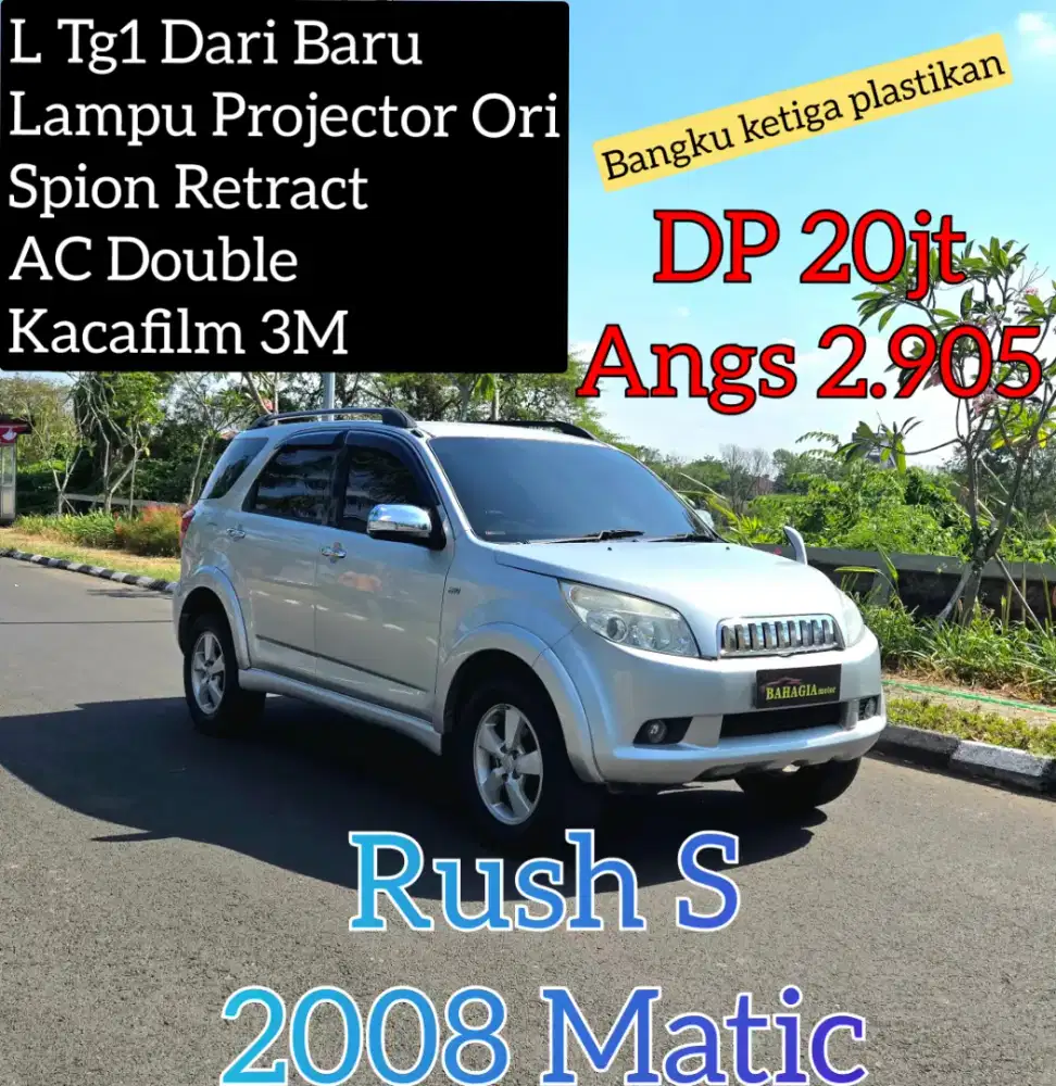 (L Tg1) Rush S Matic 2008 AT Terios 2009 Avanza Xenia Ertiga 2012