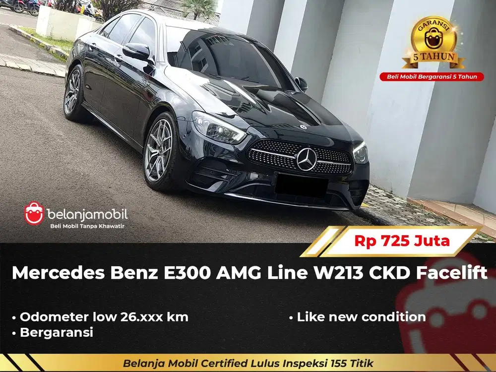 [ LOW KM ] Mercedes Benz Mercy E 300 E300 AMG W213 2022/2023