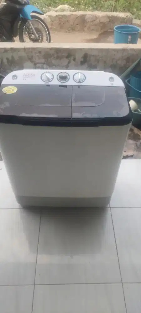 Jual mesin cuci merk arisa kpsitas 7,5kg fungsi normal