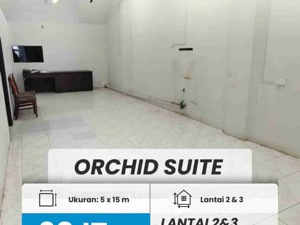 DISEWAKAN RUKO 3 LANTAI ORCHID SUITE, BATAM CENTER