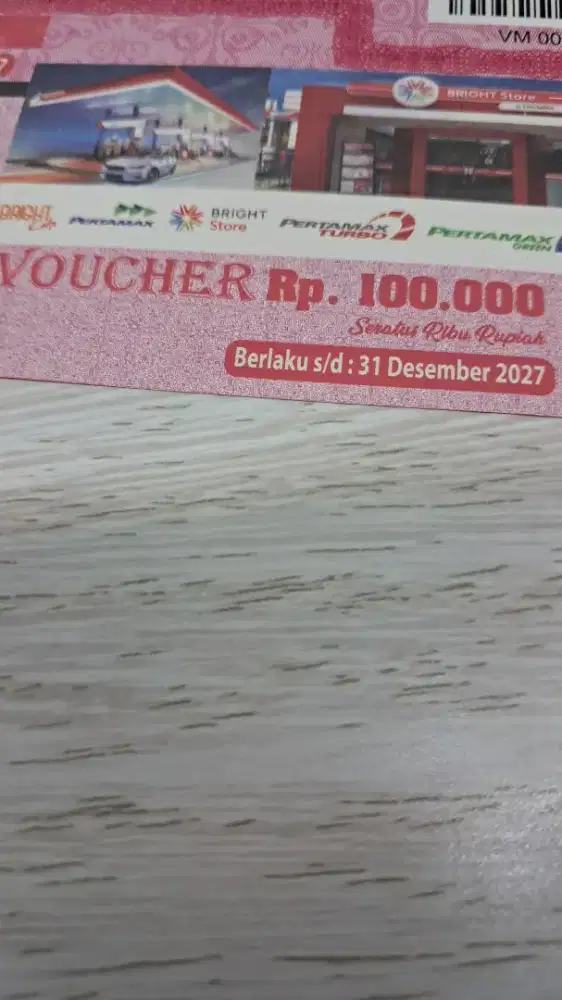 Voucher Pertamina Berlaku 31 Desember 2027