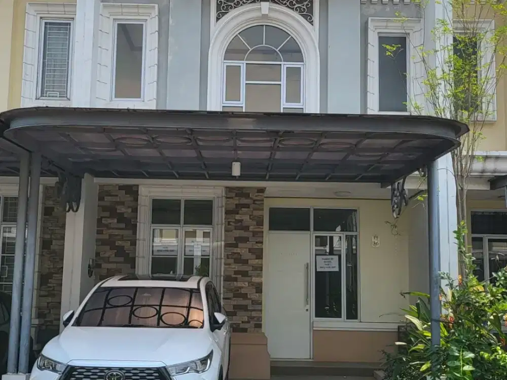 JUAL  Rumah 2 lantai di Cluster Laseine Jakarta Garden City ( JGC )
