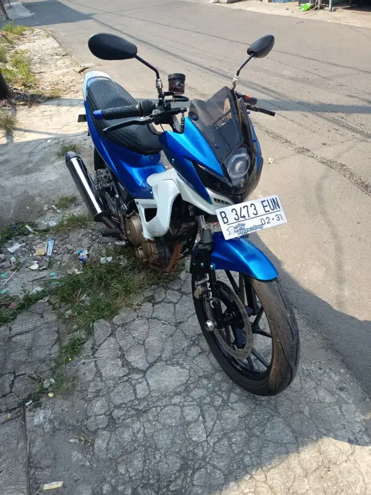 Satria Fu 150 tahun 2012 greesss