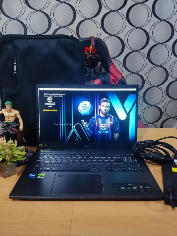 Laptop Gaming Acer Aspire A715  GEN 12 RAM 16GB VGA Nvidia RTX