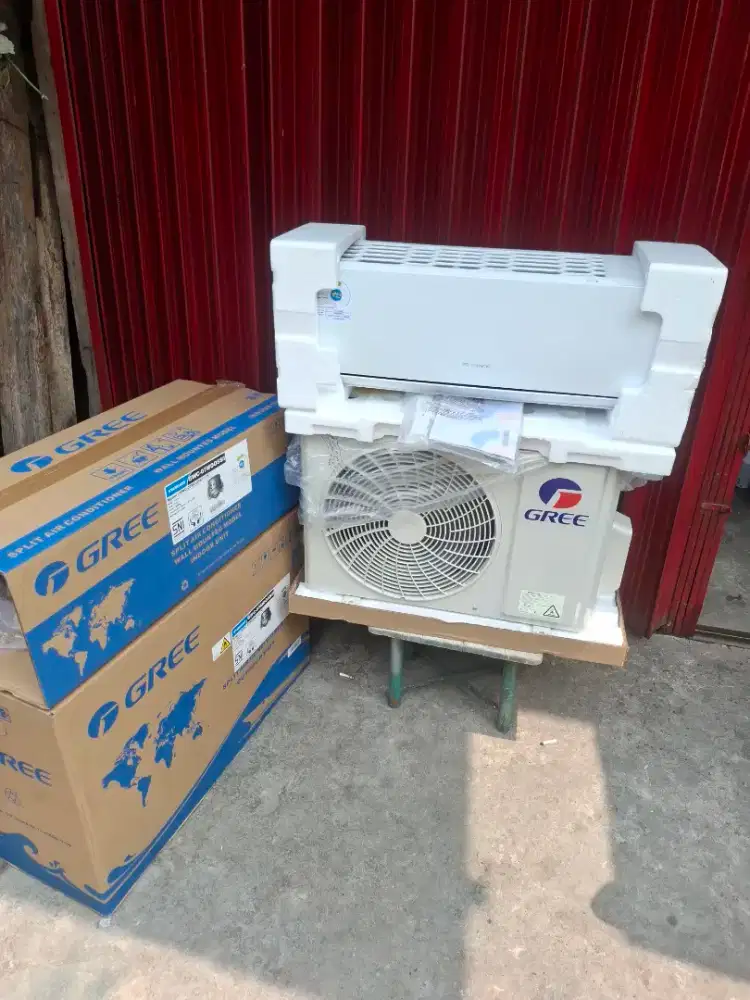 Jual ac gree 3/4 pk barang masih ful ori ac 6 bln pake