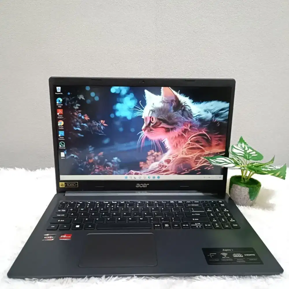 ACER ASPIRE 3 A315 RYZEN 3 3250U RAM 8GB SSD 256GB LAYAR 15.6 FHD