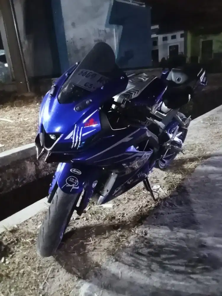 Yamaha R15 v3 thn 2017 surat lengkap pajak lewat bulan