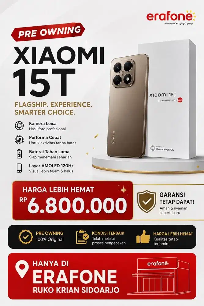 XIAOMI 15T pre owning