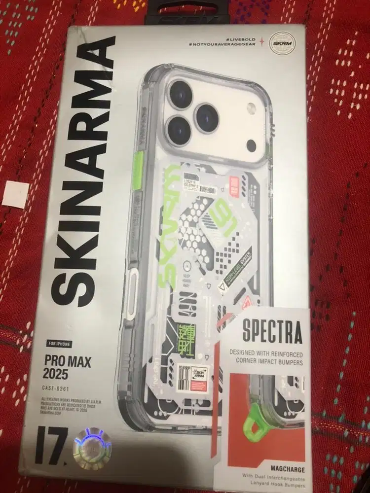 Case Iphone 17 Promax SKINARMA New beli baru kondisi new beli 890rb