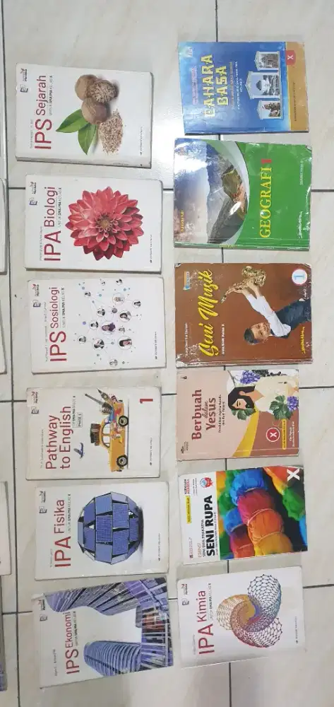 Buku kelas 1 SMA ,Kelas X, kurmer