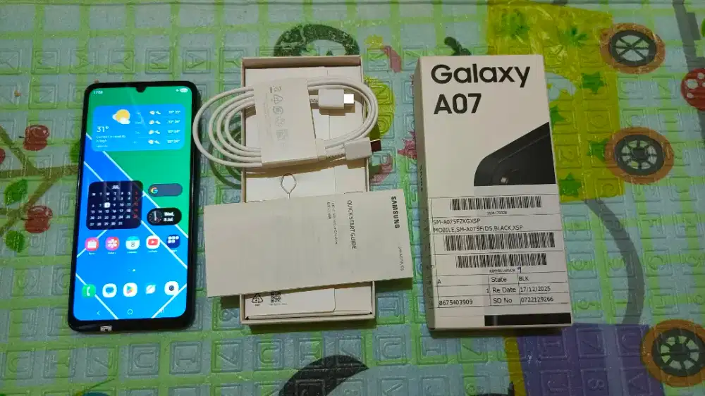 Samsung A07 (4/128) Mulus