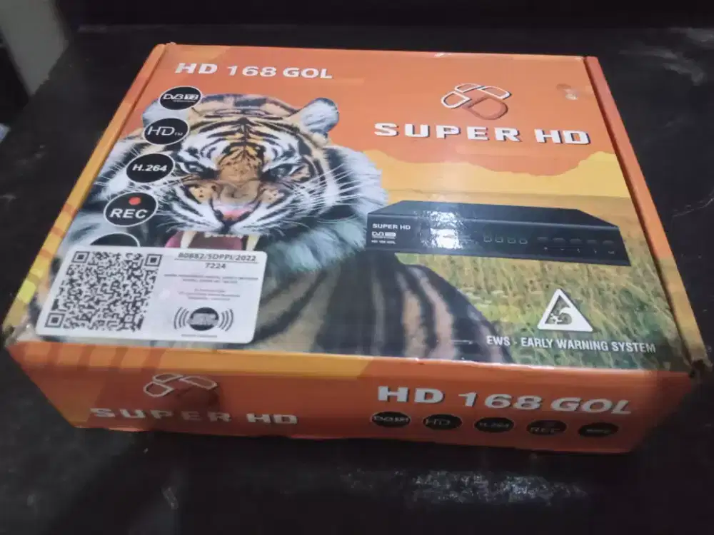 STB SUPER HD 168GOL BARU BUAT TV ANALOG SIAP DIGITAL NONTON PILDUN GAN