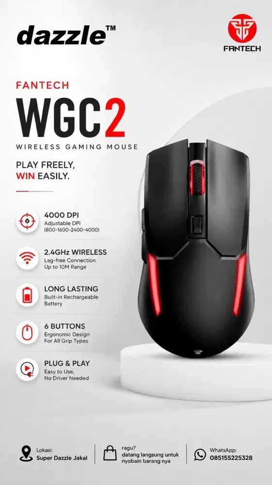 Fantech WGC2 Wireless Gaming