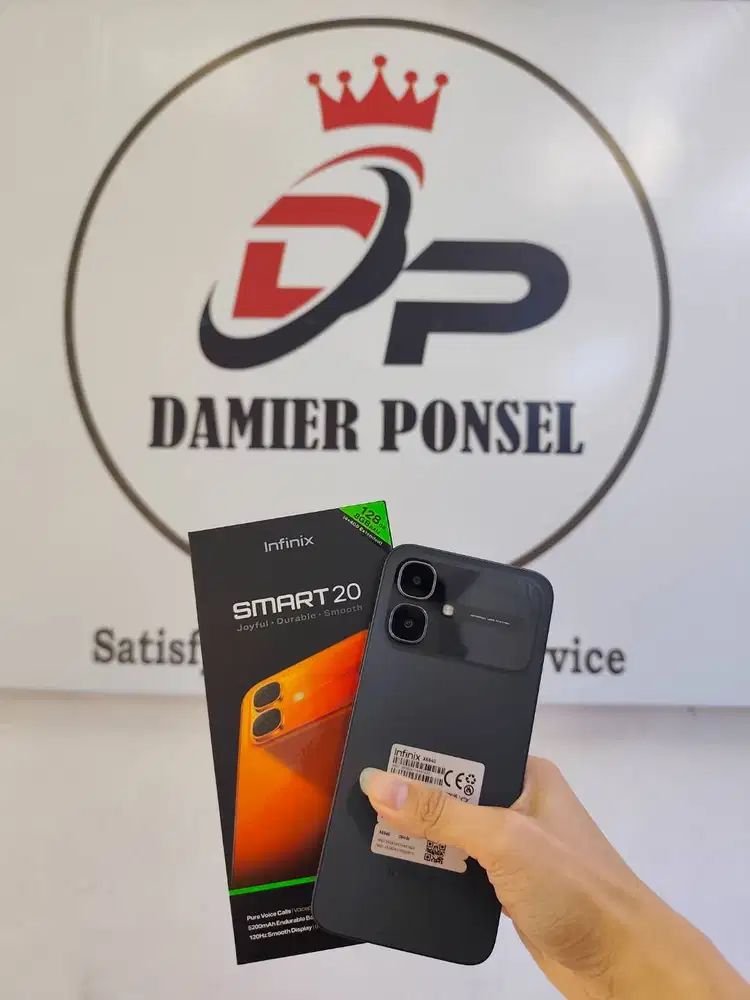 INFINIX SMART 20 (4/128) SECOND FULLSET LIKE NEW GARANSI S/D MEI 2027