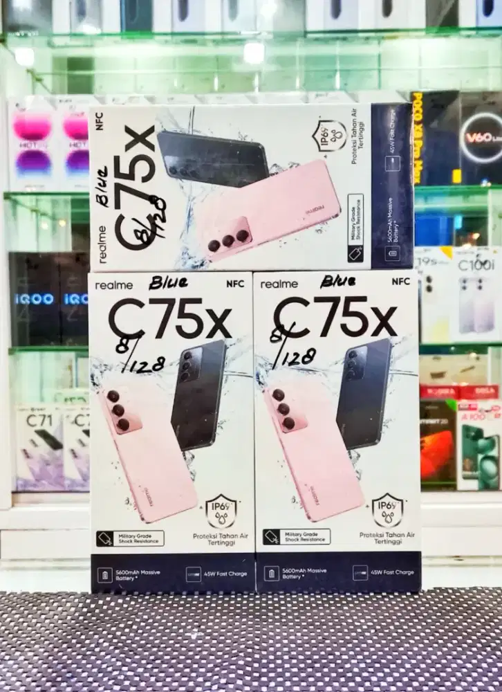 BARU..REALME C75X RAM 8+8/128 SEGEL/GARANSI RESMI.