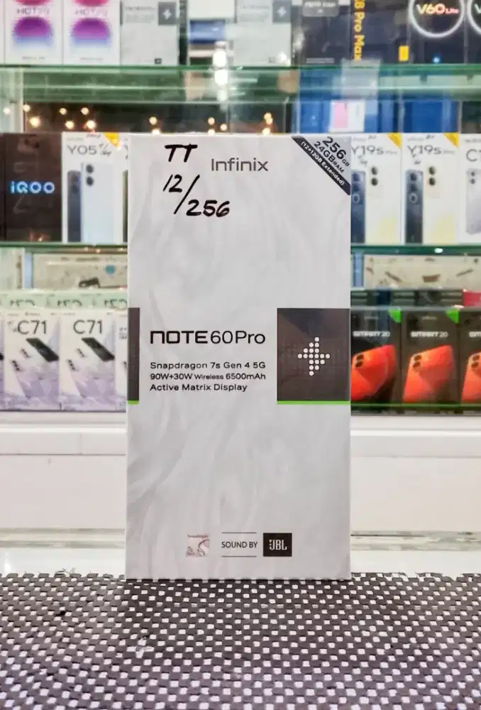 BARU..INFINIX NOTE 60 Pro RAM 12/256 SEGEL/GARANSI RESMI.