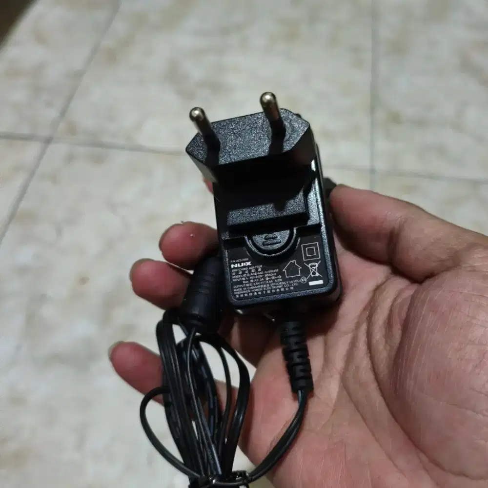 adaptor nux 9v efek gitar