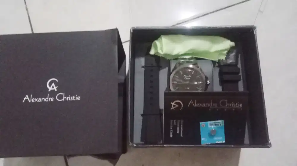 Jual jam Tangan merk Alexandre Christie