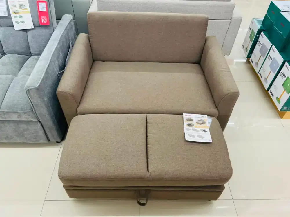 Theon Sofa 2S + Storage Brown